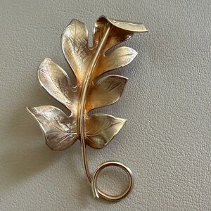 Gold Leaf Wall Hook - Decorative Home Wall Decor
